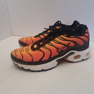 Nike Air Max Plus Sunset GS Boys Running BV7426-001 Youth Size 6.5y (Women 7.5)